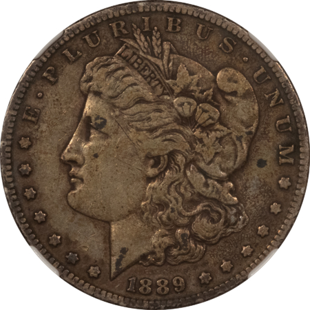Dollars 1889-CC $1 MORGAN DOLLAR – NGC VF-30, CARSON CITY!