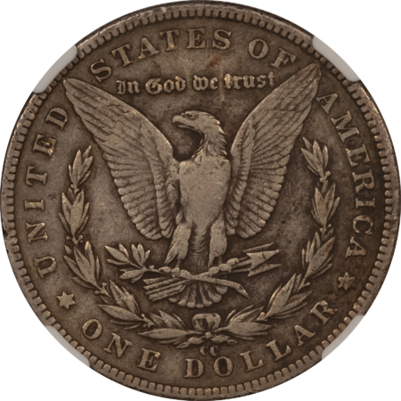 Dollars 1889-CC $1 MORGAN DOLLAR – NGC VF-30, CARSON CITY!