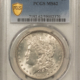 Dollars 1880-CC $1 MORGAN DOLLAR – PCGS MS-64 PL, VERY DEEP MIRRORS! CARSON CITY!