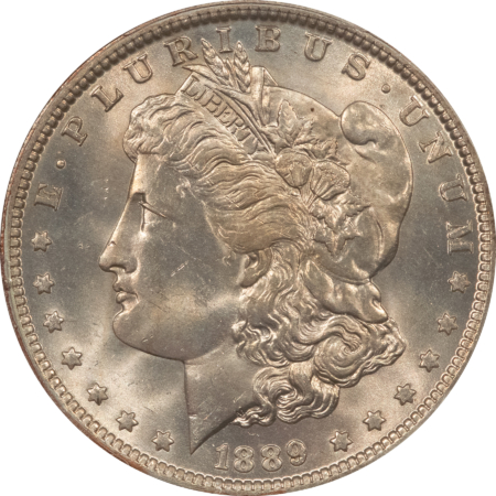Dollars 1889-O $1 MORGAN DOLLAR – PCGS MS-64, 64+ QUALITY! PREMIUM QUALITY!