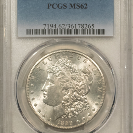 Dollars 1889-S $1 MORGAN DOLLAR – PCGS MS-62