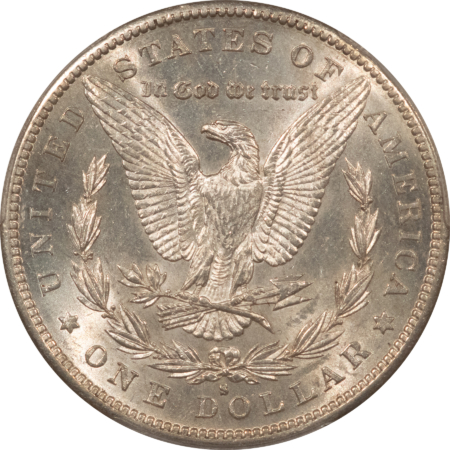 Dollars 1889-S $1 MORGAN DOLLAR – PCGS MS-62