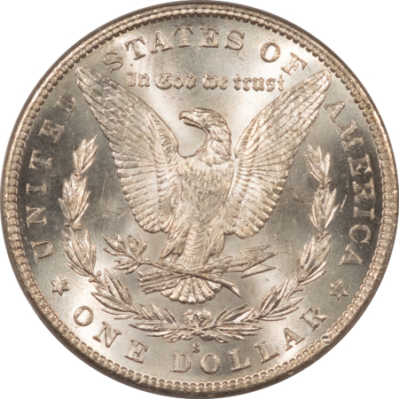 Dollars 1889-S $1 MORGAN DOLLAR – PCGS MS-64, OLD GREEN HOLDER, PREMIUM AND GEM QUALITY!