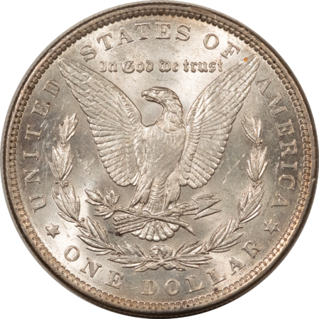 Dollars 1890 $1 MORGAN DOLLAR – UNCIRCULATED, CLAIMS TO CHOICE!