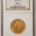 $10 1890 $10 LIBERTY GOLD HALF EAGLE – NGC MS-60, LOW MINTAGE!