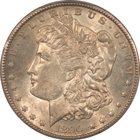 Dollars 1890-CC $1 MORGAN DOLLAR – PCGS MS-61, PREMIUM QUALITY! CARSON CITY! ORIGINAL!