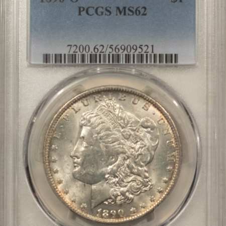Dollars 1890-O $1 MORGAN DOLLAR – PCGS MS-62