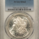 Dollars 1890-O $1 MORGAN DOLLAR – PCGS MS-64, SUPER PREMIUM QUALITY! LOOKS GEM!