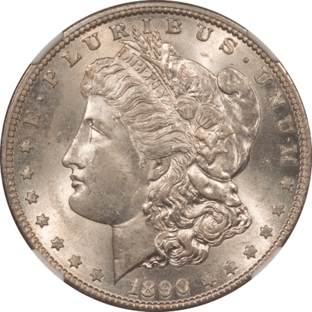 Dollars 1890-S $1 MORGAN DOLLAR – NGC MS-63