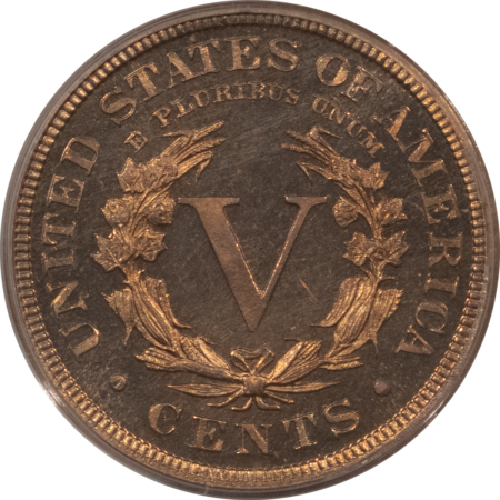 CAC Approved Coins 1891 PROOF LIBERTY NICKEL – PCGS PR-64, OLD GREEN HOLDER, PQ AND CAC APPROVED!