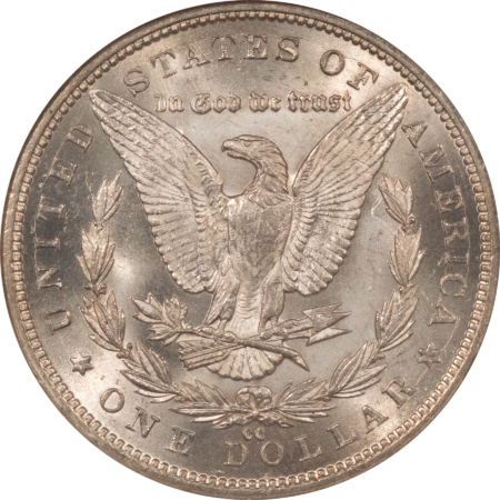 Dollars 1892-CC $1 MORGAN DOLLAR – NGC MS-62, CARSON CITY!