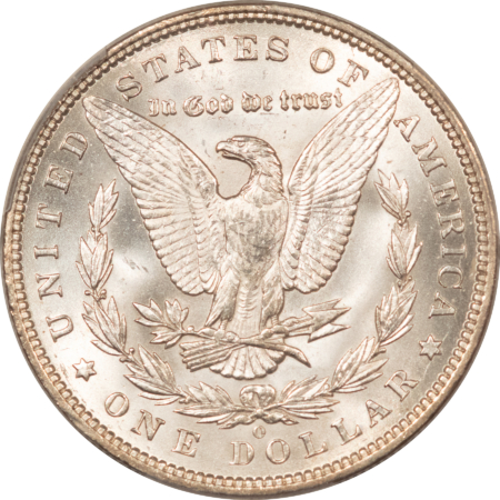 Dollars 1892-O $1 MORGAN DOLLAR – PCGS MS-64, BLAST WHITE!