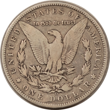 Dollars 1893-O $1 MORGAN DOLLAR – CIRCULATED, OBVERSE RIM BRUISE!