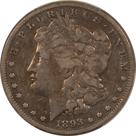 Dollars 1893-S $1 MORGAN DOLLAR – PCGS F-12, KEY-DATE!