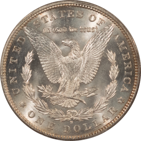 Dollars 1894-S $1 MORGAN DOLLAR – PCGS MS-63, BLAZING WHITE & CHOICE!