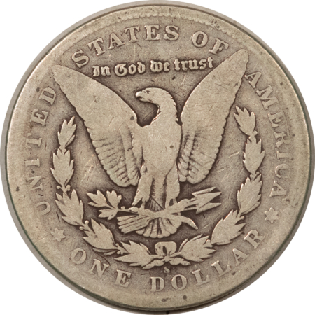 Dollars 1895-S $1 MORGAN DOLLAR – CIRCULATED, LOWER GRADE BUT HONEST!
