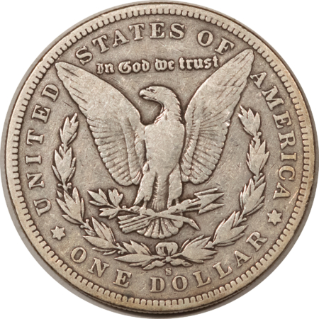 Dollars 1896-S $1 MORGAN DOLLAR – HIGH GRADE CIRCULATED EXAMPLE!