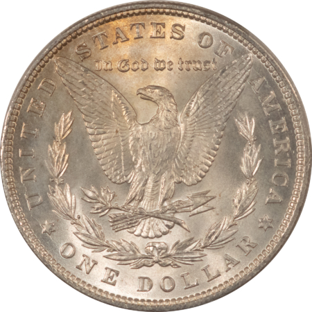 Dollars 1898 $1 MORGAN DOLLAR – PCGS MS-64, LOOKS GEM+! CLEAN CHEEK!
