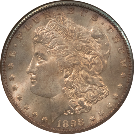 CAC Approved Coins 1898-O $1 MORGAN DOLLAR – NGC MS-65, PREMIUM QUALITY! FATTY! CAC APPROVED!