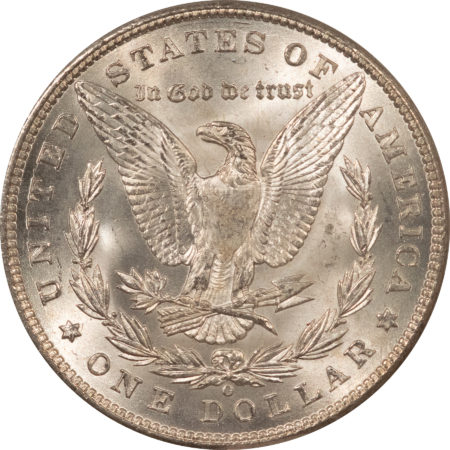 Dollars 1898-O $1 MORGAN DOLLAR – PCGS MS-63, OLD GREEN HOLDER & PREMIUM QUALITY!