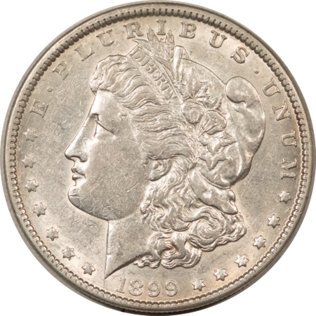 Dollars 1899 $1 MORGAN DOLLAR – HIGH GRADE EXAMPLE! LIGHTLY CLEANED!