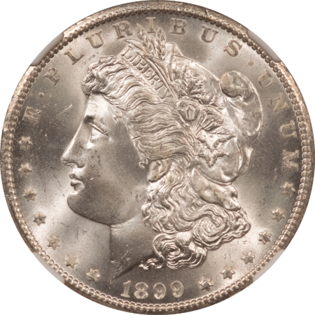 Dollars 1899-O $1 MORGAN DOLLAR – NGC MS-66, SUPER PREMIUM QUALITY!