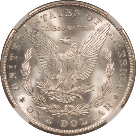 Dollars 1899-O $1 MORGAN DOLLAR – NGC MS-66, SUPER PREMIUM QUALITY!