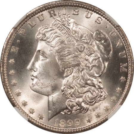 Dollars 1899-O $1 MORGAN DOLLAR – NGC MS-66, SUPER PREMIUM QUALITY!