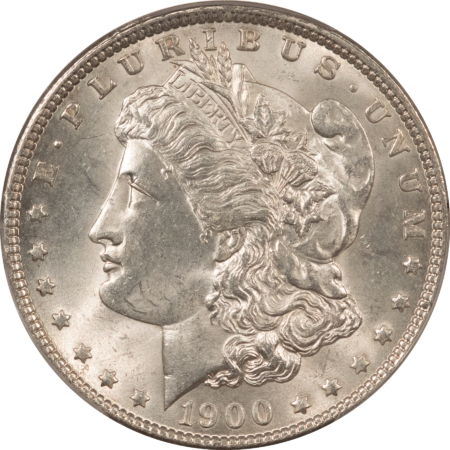 Dollars 1900 $1 MORGAN DOLLAR – PCGS MS-64, WHITE