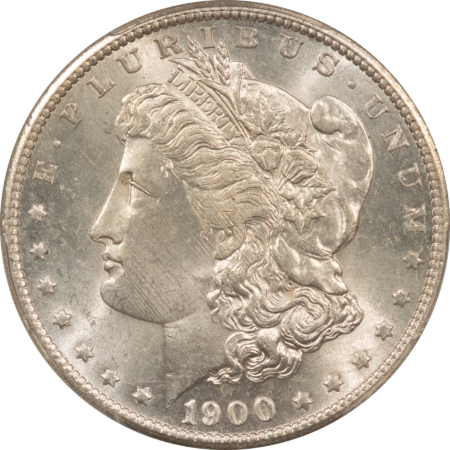 Dollars 1900-S $1 MORGAN DOLLAR – PCGS MS-63, WHITE & CHOICE!