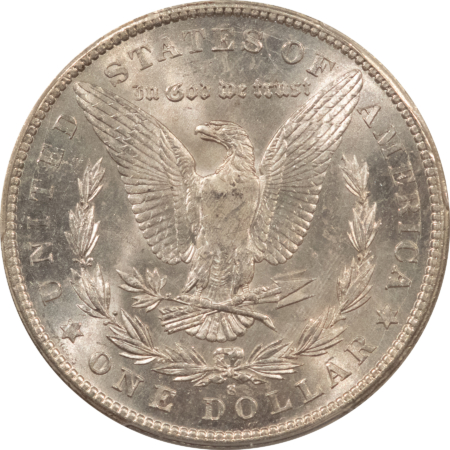 Dollars 1900-S $1 MORGAN DOLLAR – PCGS MS-63, WHITE & CHOICE!