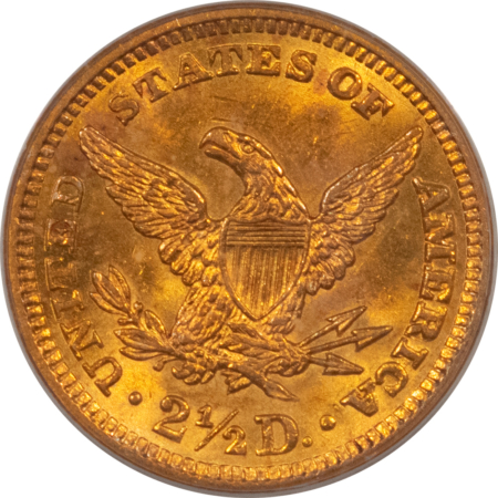$2.50 1903 $2.50 LIBERTY HEAD QUARTER EAGLE – PCGS MS-63, OLD GREEN HOLDER!