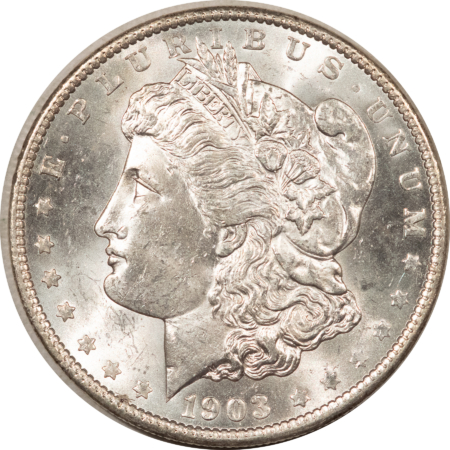 Dollars 1903-O $1 MORGAN DOLLAR – UNCIRCULATED, CHOICE!