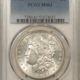 Dollars 1921-D MORGAN $1, PCGS MS-65, A BLAZING WHITE HEADLIGHT-UNBELIEVABLE LUSTER!