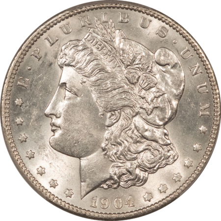 Dollars 1904 $1 MORGAN DOLLAR – PCGS MS-61