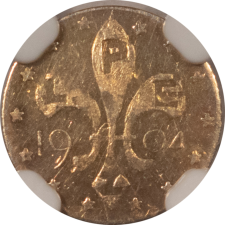 New Certified Coins 1904 MO H-61-330 GOLD 1/2 LOUISIANA PURCHASE EXPO COMMEM – NGC MS-64 PL, SCARCE!