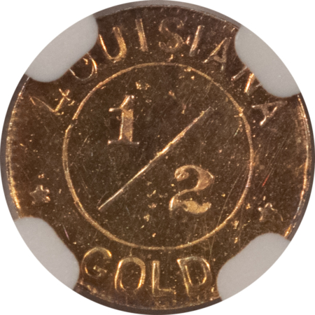 New Certified Coins 1904 MO H-61-330 GOLD 1/2 LOUISIANA PURCHASE EXPO COMMEM – NGC MS-64 PL, SCARCE!