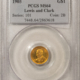 Early Commems 1903 $1 JEFFERSON GOLD COMMEMORATIVE – PCGS MS-64, LOOKS 65+ PREMIUM QUALITY!