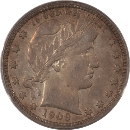 Barber Quarters 1909-O BARBER QUARTER – PCGS XF-45, RARE DATE!