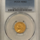 $2.50 1909 $2.50 INDIAN GOLD QUARTER EAGLE – PCGS MS-61