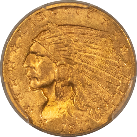 $2.50 1911 $2.50 INDIAN GOLD QUARTER EAGLE – PCGS MS-64, CAC APPROVED!