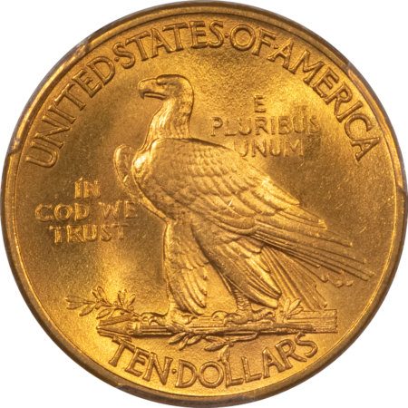 $10 1913 $10 INDIAN GOLD EAGLE – PCGS MS-62