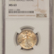 New Certified Coins 1914 FRANCE 1 FRANC SILVER – NGC MS-64, FLASHY & NEAR GEM, KM-844.1