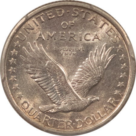 New Certified Coins 1917 STANDING LIBERTY QUARTER TY I PCGS AU-58, LOOKS 63! WHITE, PREMIUM QUALITY!