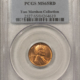 Lincoln Cents (Wheat) 1913-S LINCOLN CENT – PCGS MS-65 RD, SCARCE!