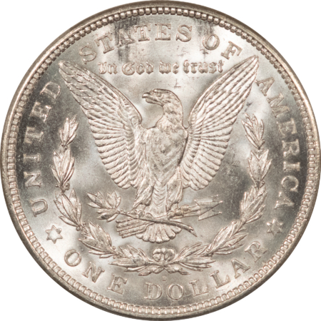 Dollars 1921-D MORGAN $1, PCGS MS-65, A BLAZING WHITE HEADLIGHT-UNBELIEVABLE LUSTER!