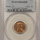 Lincoln Cents (Wheat) 1920-D LINCOLN CENT – PCGS MS-62 BN, LOOKS 64 BN, PREMIUM QUALITY!