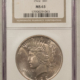 Dollars 1922-D $1 PEACE DOLLAR – PCGS MS-64 WHITE