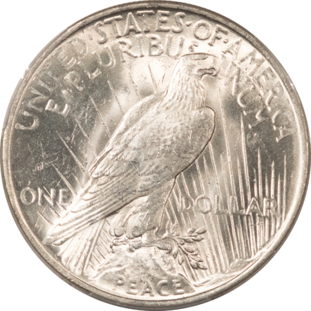 Dollars 1922 $1 PEACE DOLLAR – PCGS MS-64, NICE WHITE