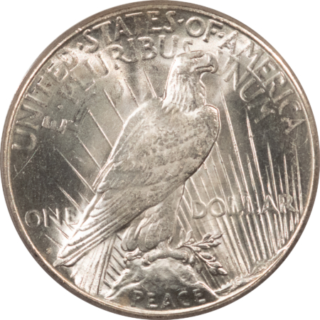 Dollars 1922-S $1 PEACE DOLLAR – PCGS MS-63, 64+ QUALITY! PREMIUM QUALITY!
